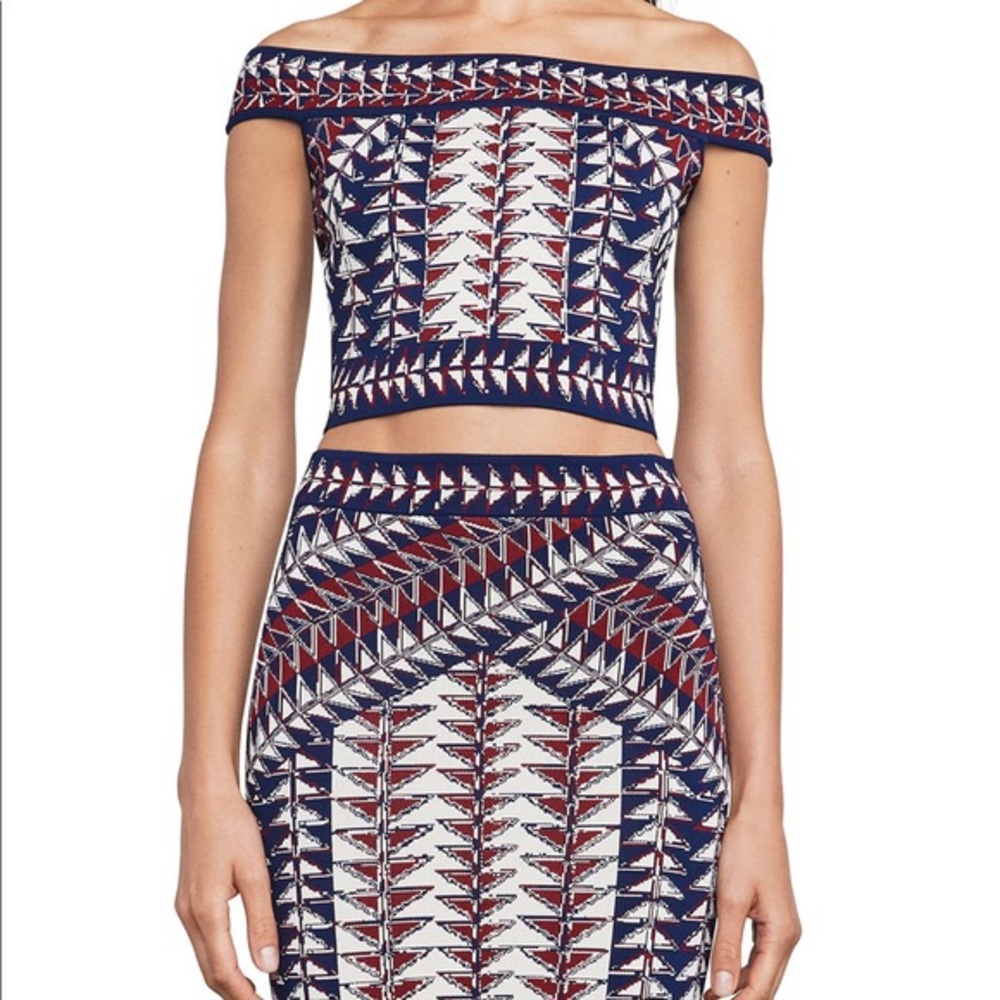 ❌SOLD ON EBAY BCBG Kayann Top & Leger Skirt XS - Picture 10 of 12